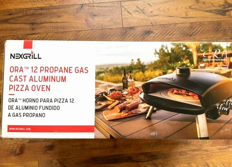 Brand New Nexgrill Ora 12 Propane Gas Cast Aluminum Outdoor Pizza Oven